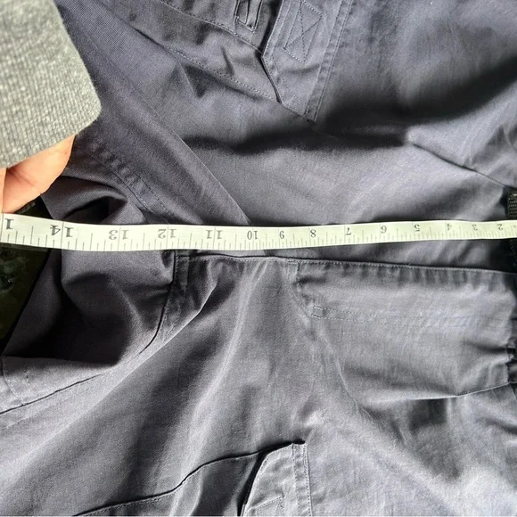 OuterSport men’s zip off hiking cargo pants. Elastic waist w belt. Nylon. Cargo - Picture 10 of 13